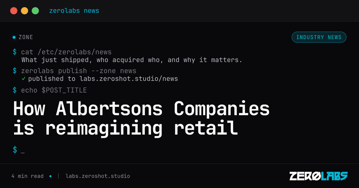 How Albertsons Companies is reimagining retail