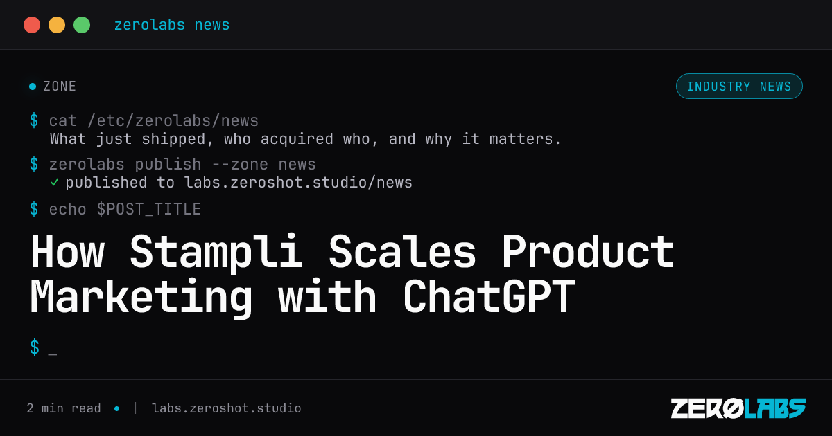How Stampli Scales Product Marketing with ChatGPT