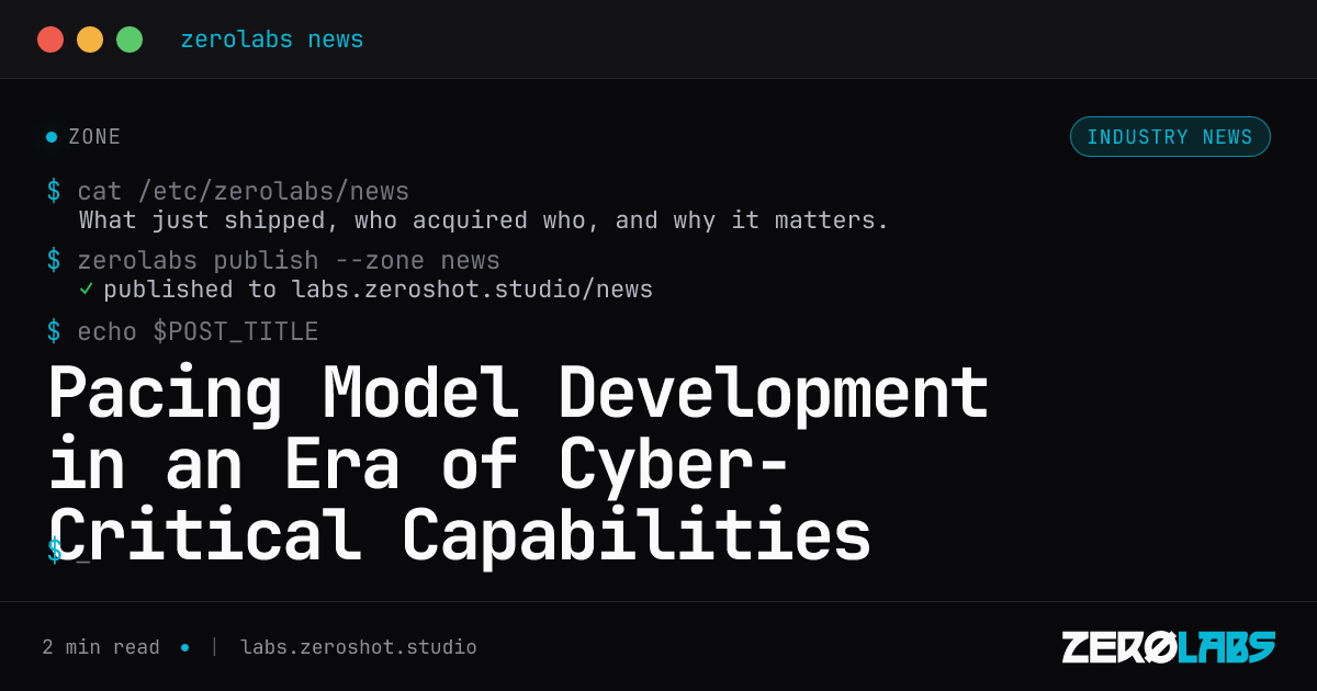 Pacing Model Development in an Era of Cyber-Critical Capabilities