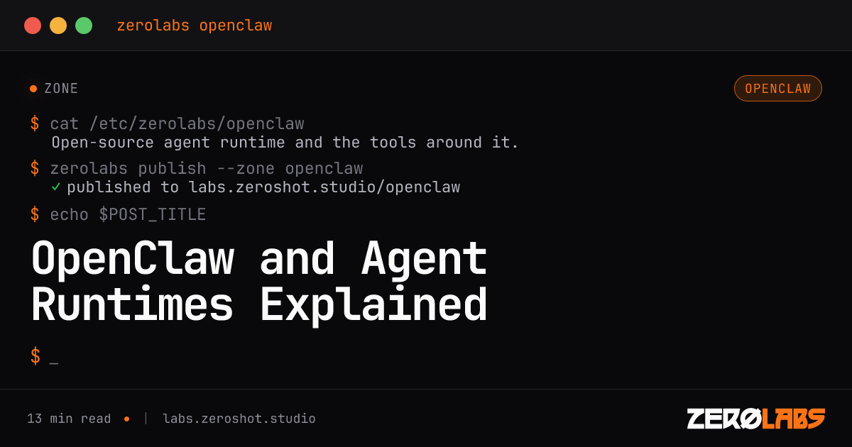 agent runtime and Agent Runtimes Explained